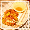 mali＠ju's cooksnap of when they made そら豆の鶏つくね.