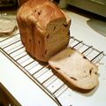 美味しい物作りたい's cooksnap of when they made ☆HBでちょこっとリッチな全粒粉パン☆.