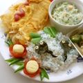 puniＫ's cooksnap of when they made お弁当のすきまに☆プチトマトのお花☆.