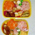しましま0228's cooksnap of when they made アジサイとカタツムリ弁当.