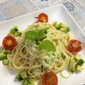 hanaxoxox's cooksnap of when they made 冷製★アボカドクリームパスタ.