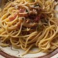 鯨家まり's cooksnap of when they made 間違いなしの和風パスタ♪.