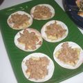 k-おりん's cooksnap of when they made あまった餃子の皮で♪ぱりぱりピザ♪.