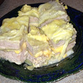 カルチョーフィ's cooksnap of when they made レンジで！白菜と鶏挽肉と林檎の蒸しサラダ.