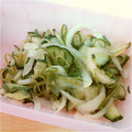 watamomon's cooksnap of when they made さっぱり！玉ねぎときゅうりの柚子胡椒和え.