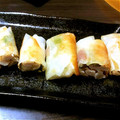 yaまま's cooksnap of when they made すぐ揚がる♪ささみの梅しそ春巻き.