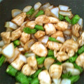 みっち8716's cooksnap of when they made 鶏胸肉とししとうの甘辛炒め.