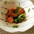 mikachi☆'s cooksnap of when they made 簡単♪節約♪鶏皮だけっカリッと鶏皮ポン酢.