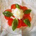 violets's cooksnap of when they made バジルの香りトマトサラダ.
