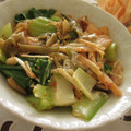 miyuki12's cooksnap of when they made ザーサイとキムチの白菜マヨネーズ炒め.