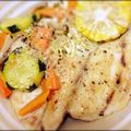 オダンゴガール's cooksnap of when they made 白身魚のムニエル バジルソースかけ.