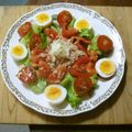 しのばぁたん's cooksnap of when they made トマトとツナと茹で卵のサラダ.