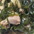 にこちゃん111's cooksnap of when they made 簡単ヘルシー『切り昆布と鶏肉炒め煮』.