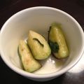 フィフティパパ's cooksnap of when they made フルーティーな水ナスのハチミツマリネ.