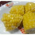 eriririka's cooksnap of when they made 圧力鍋でとうもろこし.