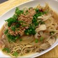 Lily飯's cooksnap of when they made 納豆と玉葱の和風パスタ♪.