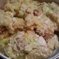 みんみんまどみーん's cooksnap of when they made キャベツと半熟卵のポテトサラダ.