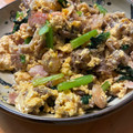まねけんだ's cooksnap of when they made ふわふわ卵と、小松菜、中華炒め.
