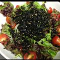 satorachan's cooksnap of when they made 簡単！チョレギサラダ～韓国のりをのせて～.