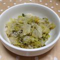 おはあおとうこ's cooksnap of when they made レタスのジャコ炒め.