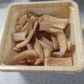 颯＆楓's cooksnap of when they made 簡単＆節約！レンジでパン耳きなこラスク風.