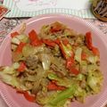 キューツ's cooksnap of when they made 豚とキャベツのゴマ味噌炒め.
