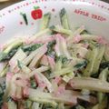 まりのすけ0628's cooksnap of when they made ☆板かまぼこときゅうりのサラダ☆.