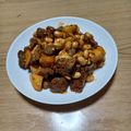 空遥☆ましゃlove's cooksnap of when they made レバーとお豆、じゃが芋のケチャップ風味.
