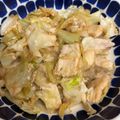 ポムポムポヨコ's cooksnap of when they made 簡単！カジキとキャベツのバターポン酢炒め.