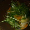 ぷえたん's cooksnap of when they made 柿＊りんご＊かぶ　秋の果物と野菜のサラダ.