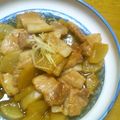 cooj614's cooksnap of when they made 豚バラ肉と大根のてり煮.