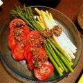 大島朝日's cooksnap of when they made 簡単！トマトのみょうがドレッシングサラダ.