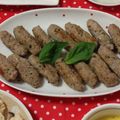 トモの嫁's cooksnap of when they made バジルが香る簡単皮なしウィンナー☆.