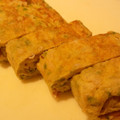 えみーろ's cooksnap of when they made 簡単 離乳食 オクラとツナの卵焼き.