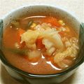 daisiki's cooksnap of when they made 身体が喜ぶ♪鶏と大麦のたっぷり野菜スープ.