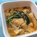 みどりの首輪's cooksnap of when they made 水菜と油揚げのさっと煮.