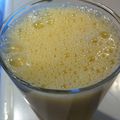 amiyuiママ's cooksnap of when they made バナナとオレンジの生ジュース.