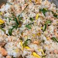 ｍｏｋｏ♪'s cooksnap of when they made ちらし寿司〜カニカマと鮭で簡単おもてなし.