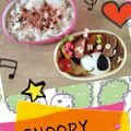 キラリンmama's cooksnap of when they made キャラ弁☆スヌーピー！.