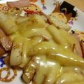 カボリン's cooksnap of when they made 長いものハムチーズ焼き.
