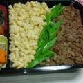 chikoco☆'s cooksnap of when they made 三色丼弁当.