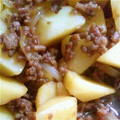 8mayumi8's cooksnap of when they made 簡単！挽き肉とじゃがいもの甘辛炒め.