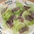 きらり流れ星's cooksnap of when they made マグロのたたき風サラダ.