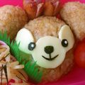 あさmama's cooksnap of when they made ＊ダッフィーのおにぎり(キャラ弁)＊.