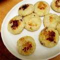 ITUKI0524's cooksnap of when they made 簡単犬おやつ★さつまいもと玄米のおやき.