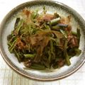 Match's cooksnap of when they made わらびのおひたし.