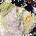 kemi★'s cooksnap of when they made 白菜と豚肉の豆乳鍋.