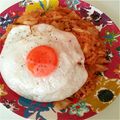 roco__'s cooksnap of when they made 簡単韓国風チャーハン 早い！旨い！辛い！.