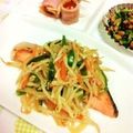 馬堀海岸's cooksnap of when they made 鮭の野菜あんかけ.