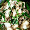 豆ビッツ's cooksnap of when they made 豆腐と挽肉の味噌炒め.
